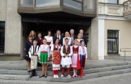 Savivaldybėje lankėsi vaikų tautinių šokių ir dainų festivalio svečiai