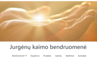 Jurgėnų kaimo bendruomenės veikla skelbiama ir internetinėje erdvėje