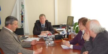 Anykščių meras susitiko su Pasaulio anykštėnų bendrijos atstovais