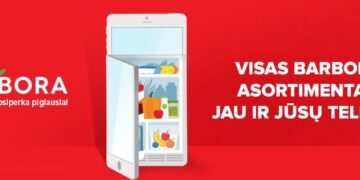 „Barbora“ atidarė „prekybos centrą“ telefone