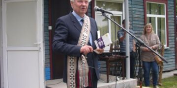 Anykščių rajono Garbės piliečio vardą siūloma suteikti rašytojui Antanui Drilingai