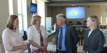 Latvės domėjosi Utenos parkais