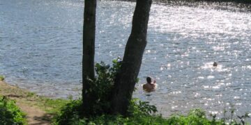 Anykščių paplūdimių vanduo švarus