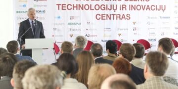 Ūkio ministras E. Gustas: Saulėtekio slėnio technologijų ir inovacijų centras sustiprins Lietuvos pramonės ir mokslo potencialą