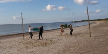 Uteniškių pamokos pajūryje