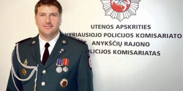Geriausias šalies policininkas dirba Anykščiuose