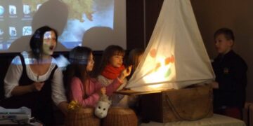 Šešėlių teatro magija su „Žalia varna”