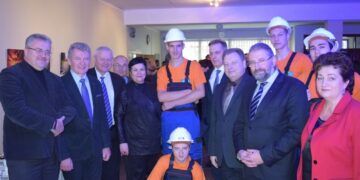 Panevėžyje atidarytas statybos praktinio mokymo centras