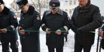 Duris atvėrė renovuotas Ignalinos policijos komisariatas