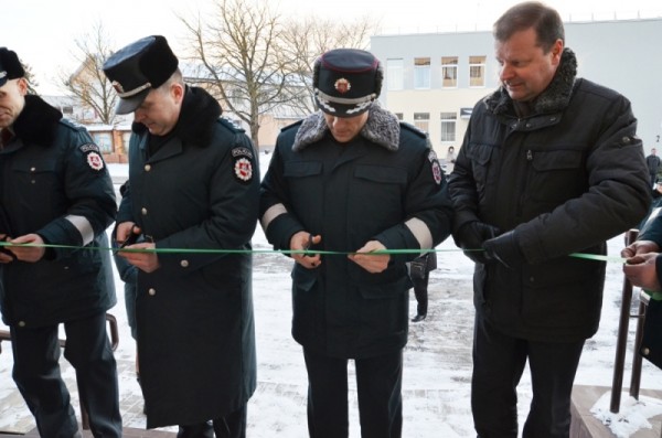 Duris atvėrė renovuotas Ignalinos policijos komisariatas