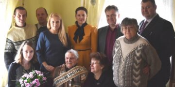 100 metų jubiliejaus proga pasveikintas Zibalų kaime gyvenantis Silvestras Jakubauskas