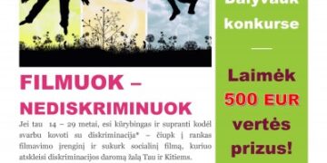 Jaunimas filmais kovos prieš diskriminaciją