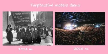 Tarptautinė moters diena: teisės, tulpės ir išskirtinis vyrų dėmesys