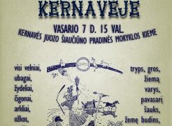 Kviečia Užgavėnės Kernavėje