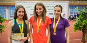 Panevėžio lengvaatlečiai – geriausiųjų gretose