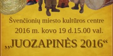 2016 m. kovo 19 d. „Juozapinės 2016“ Švenčionių miesto kultūros centre