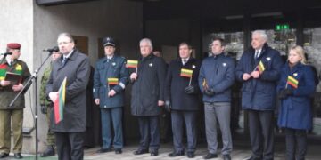 Panevėžys mini Nepriklausomybės atkūrimo dieną