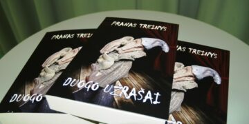Rašytojo Prano Treinio naujo romano „Duogo užrašai“ sutiktuvės
