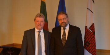 Meras susitiko su Čekijos ambasadoriumi