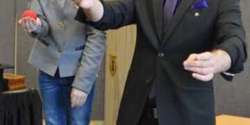 Magiška popietė bibliotekoje