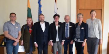 Meras priėmė miesto partnerio Guso delegacijos narius