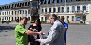 Miesto vadovai prisidėjo prie labdaros akcijos „Radastos diena“