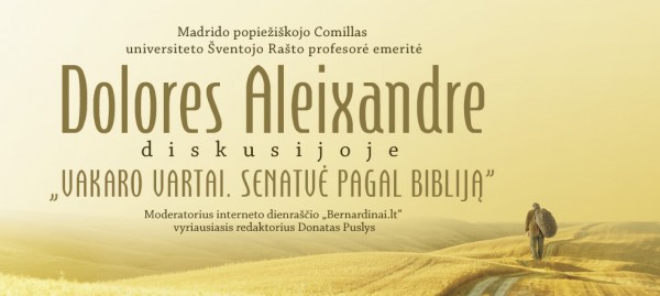 Panevėžyje lankysis garsi ispanų teologė Dolores Aleixandre