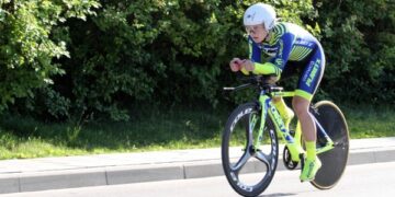 Šalies dviračių plento čempionate Ignalinoje – A. Trebaitės ir I.Konovalovo pergalės