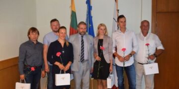 Meras išlydėjo dviratininkus į olimpiadą