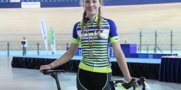 Dviratininkams O. Baleišytei ir V. Lendeliui  – Europos jaunimo ir jaunių čempionato medaliai!