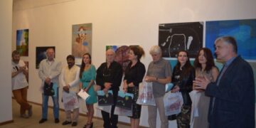 Pagerbti tapybos plenero dalyviai