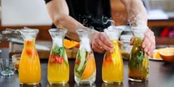 Karštą vasaros dieną atgaivins namuose gaminti limonadai