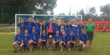 Panevėžio futbolininkai Lenkijoje tapo prizininkais