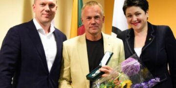 V. Karpačiauskui įteiktas LTOK medalis