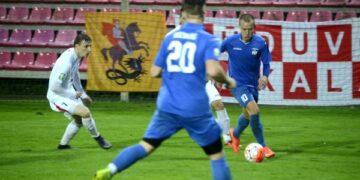 Dešimtyje likusi „Lietava“ Marijampolėje iškovojo tašką