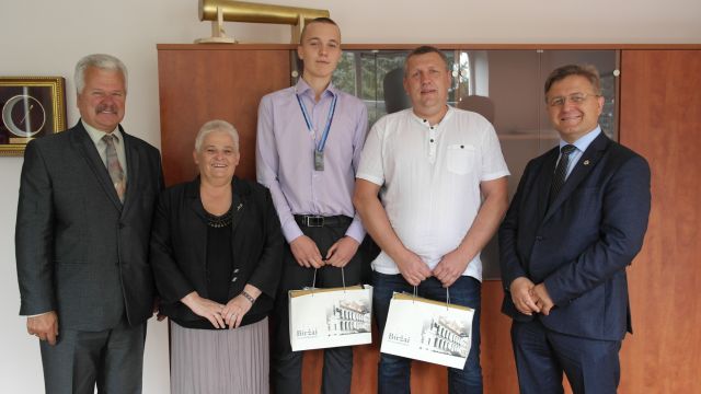 Pasveikintas biržietis - Europos čempionato sidabrą iškovojusios Lietuvos jaunučių komandos žaidėjas