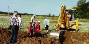 Ūkininkų laukuose –  drenažą tyrinėjantys mokslininkai