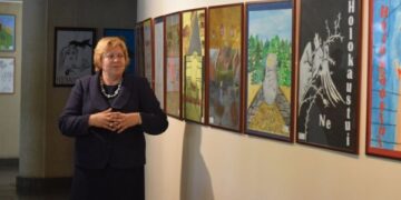 Savivaldybėje atidaryta paroda „Holokaustui – Ne“