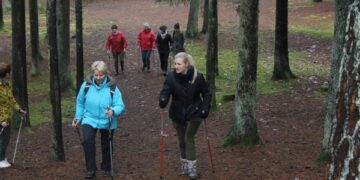 Žygis Šaltinio taku pritraukė gausų būrį bendraminčių
