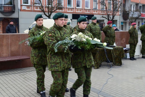 Panevėžyje paminėta Lietuvos kariuomenės diena
