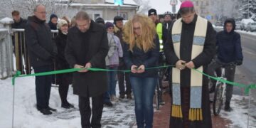 Atidarytas naujasis dviračių takas