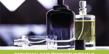 Kaip išsirinkti kvepalus jų neuosčius?