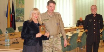 NATO štabo atstovai Visagine