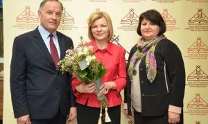 Nominacija „Ad astra“ Astai Nedveckienei – už pasiaukojantį ir kilnų bibliotekininko darbą