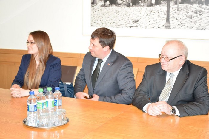 Panevėžio miesto meras susitiko su verslininkais