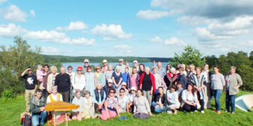 Istorijos pamoka ant Taurapilio piliakalnio