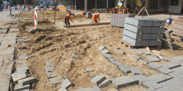 Atgimsta dar viena pietinės Klaipėdos dalies viešoji erdvė – Žardininkų aikštė