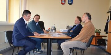 Futbolo klubo „Utenos Utenis“ vadovai dalinosi patirtimi Zarasuose