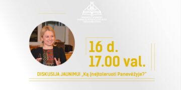 Panevėžio jaunimas kviečiamas į diskusiją