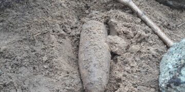 Smiltynėje aptiktas pavojingas sprogmuo